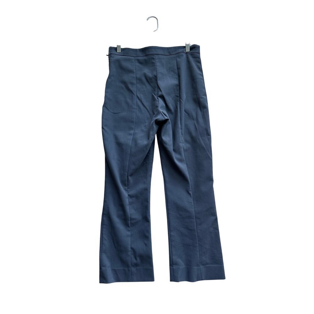M.M. LaFleur Allyn Kick Flare Pant Butter Ponte Charcoal Gray Size 8 $259